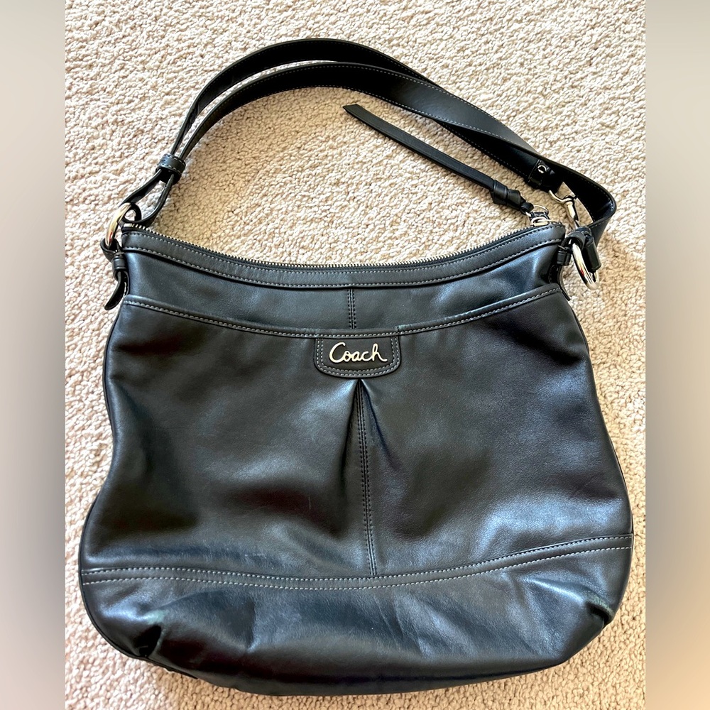 Coach Black Leather Purse